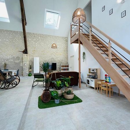 The barn of Lucé authenticity&softness 2 min walk from Clos Lucé Amboise Exterior foto