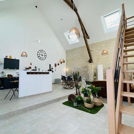 The barn of Lucé authenticity&softness 2 min walk from Clos Lucé Amboise Exterior foto