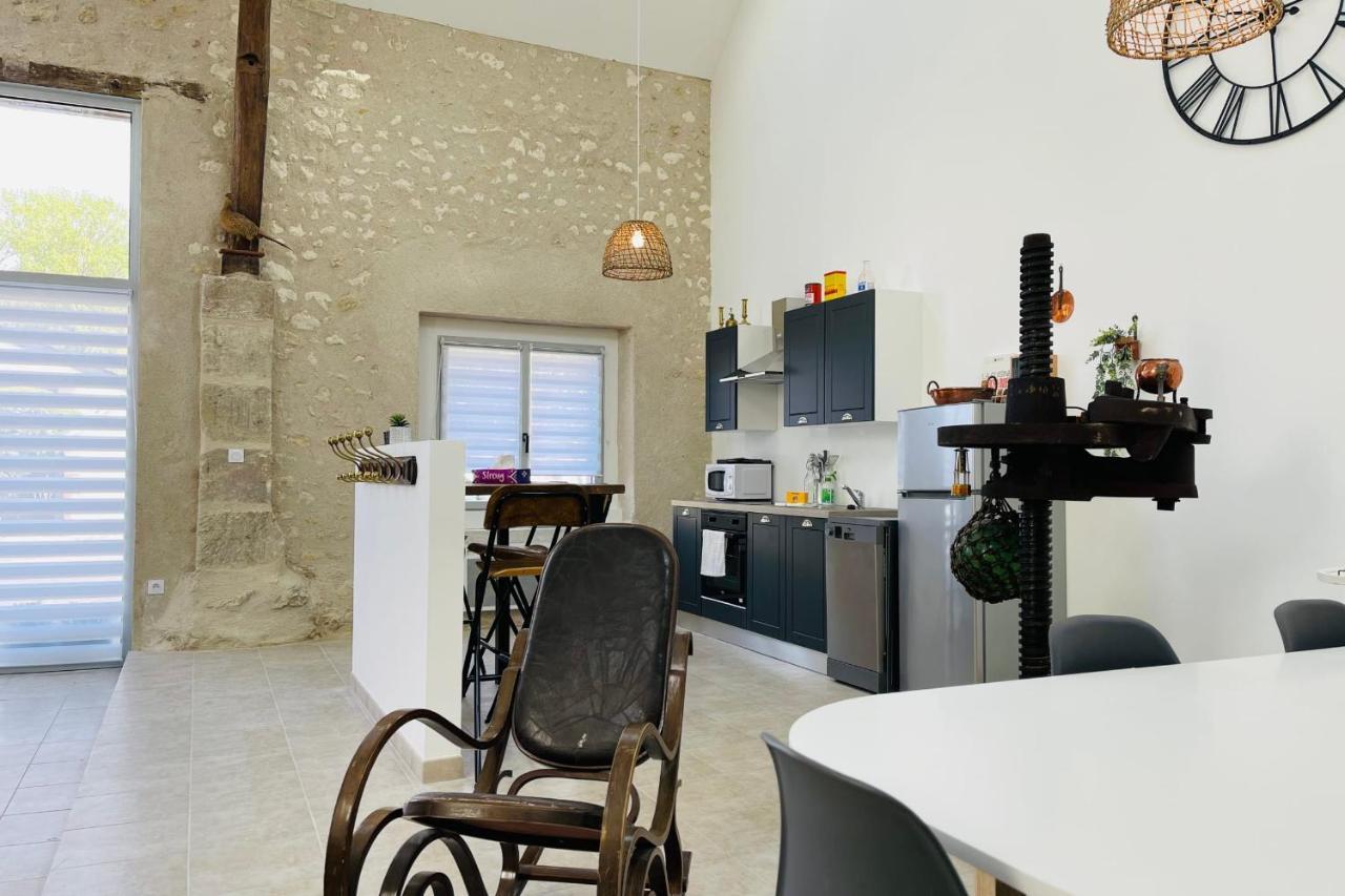 The barn of Lucé authenticity&softness 2 min walk from Clos Lucé Amboise Exterior foto