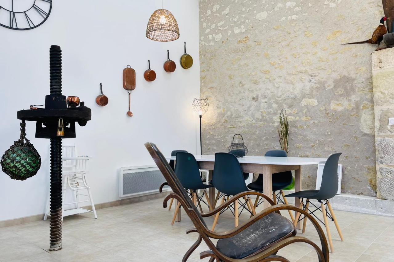 The barn of Lucé authenticity&softness 2 min walk from Clos Lucé Amboise Exterior foto